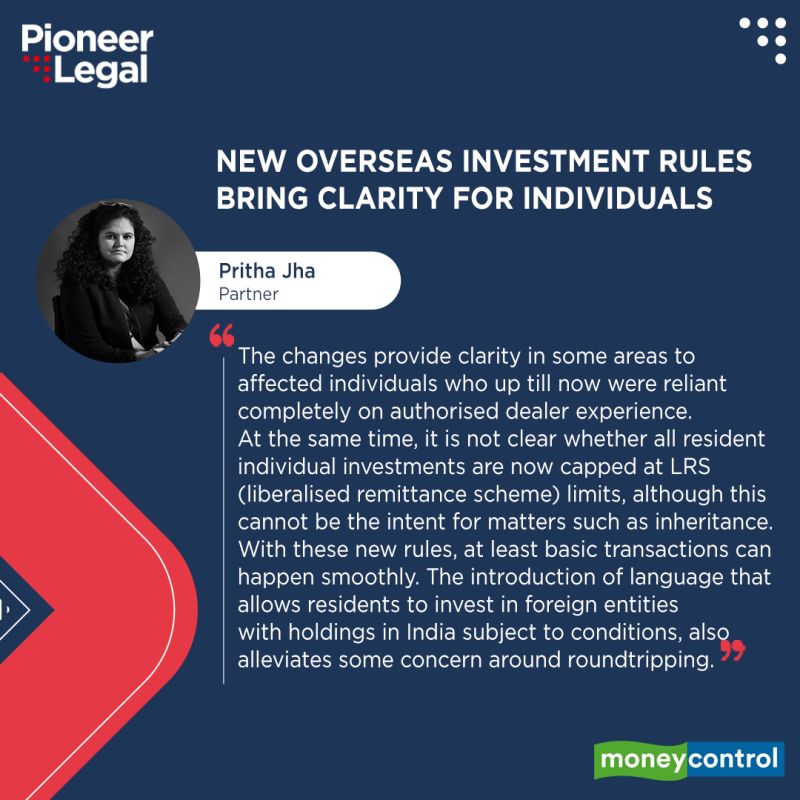 Pioneer Legal - New Overseas Investment Rules Bring Clarity for Individuals
