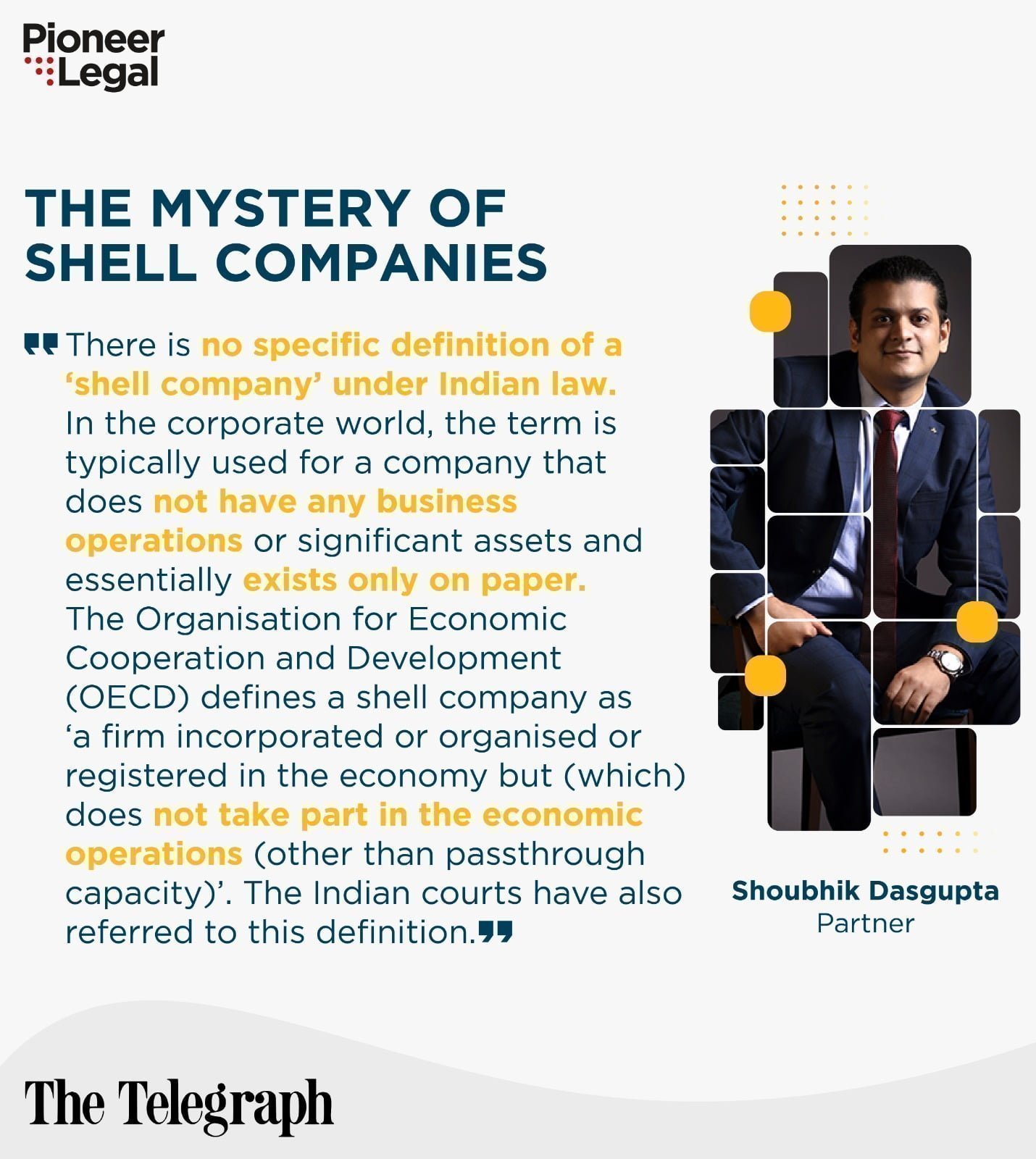 Pioneer Legal - The mystery of Shell Companies
