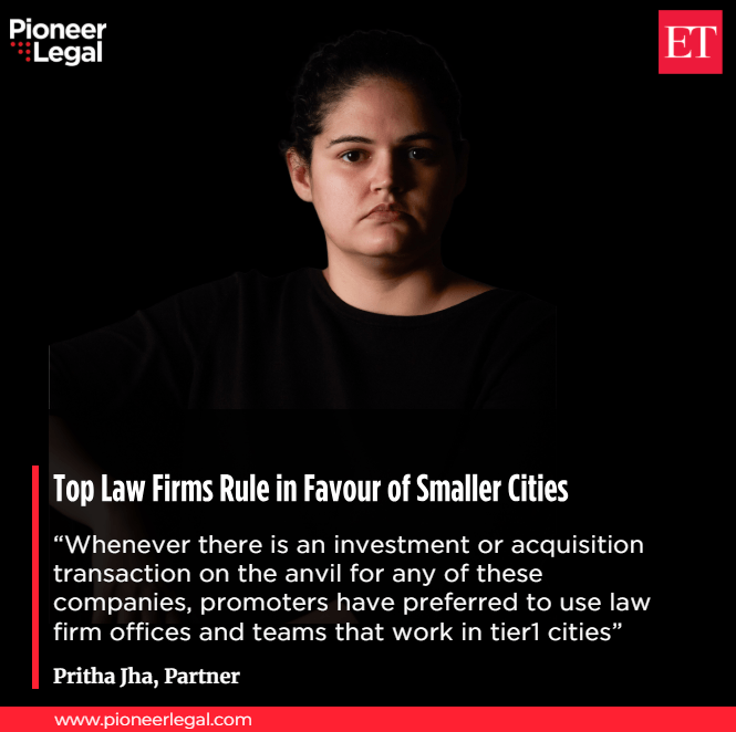 Pioneer Legal - Prominent law firms are shifting their focus towards smaller urban centers, veering away from traditional metropolitan hubs